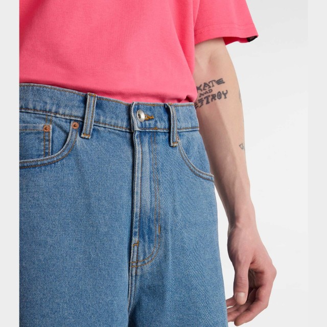 CHECK-5 BAGGY DENIM SHORT