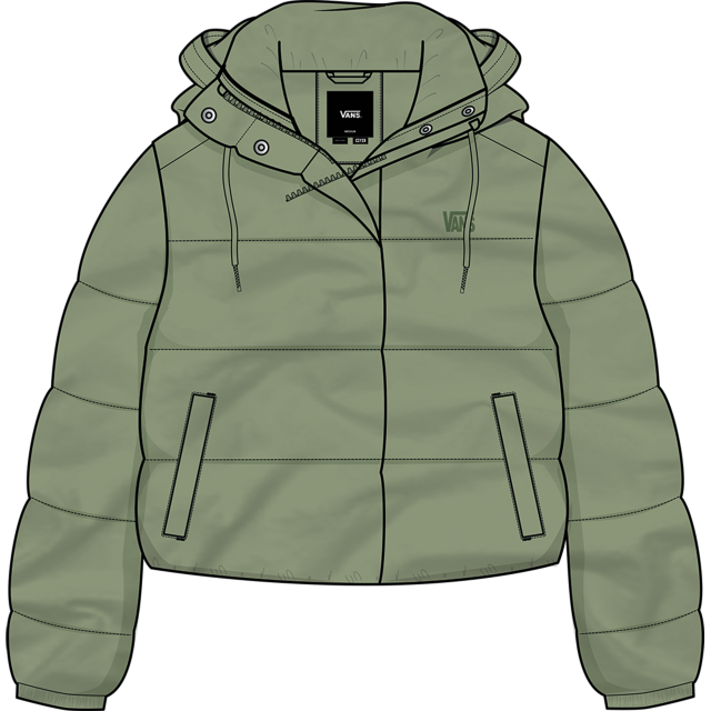 MTE Hillgate Cropped Puffer